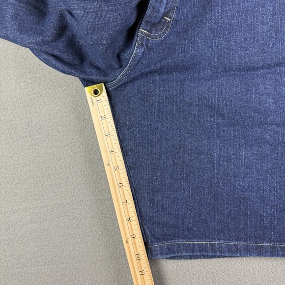 Wrangler Carpenter Jean Shorts Men's Size 32 Blue JORTS EUC 10" Inseam - Picture 10 of 11